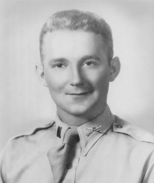 LT. BERNARD JAMES RAY, C.M.H. WAR MEMORIAL PHOTO