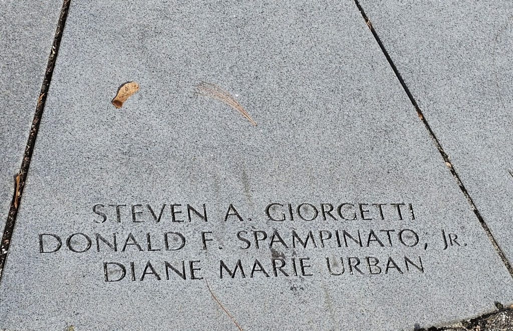 MANHASSET SEPTEMBER 11, 2001 MEMORIAL FLAGPOLE STONE B