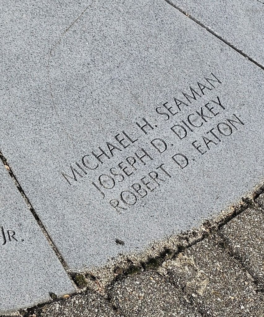 MANHASSET SEPTEMBER 11, 2001 MEMORIAL FLAGPOLE STONE C