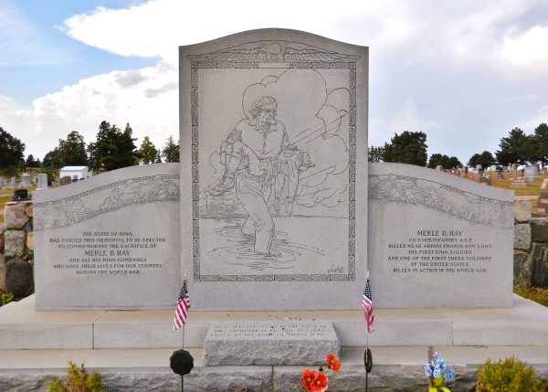 MERLE D. HAY WAR MEMORIAL