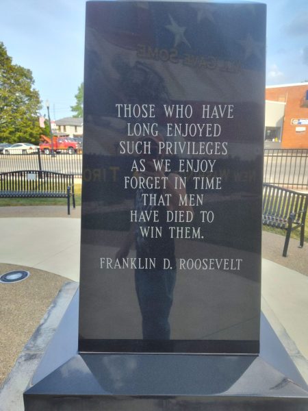 NEW WASHINGTON AREA ALL VETERANS MEMORIAL SIDE B