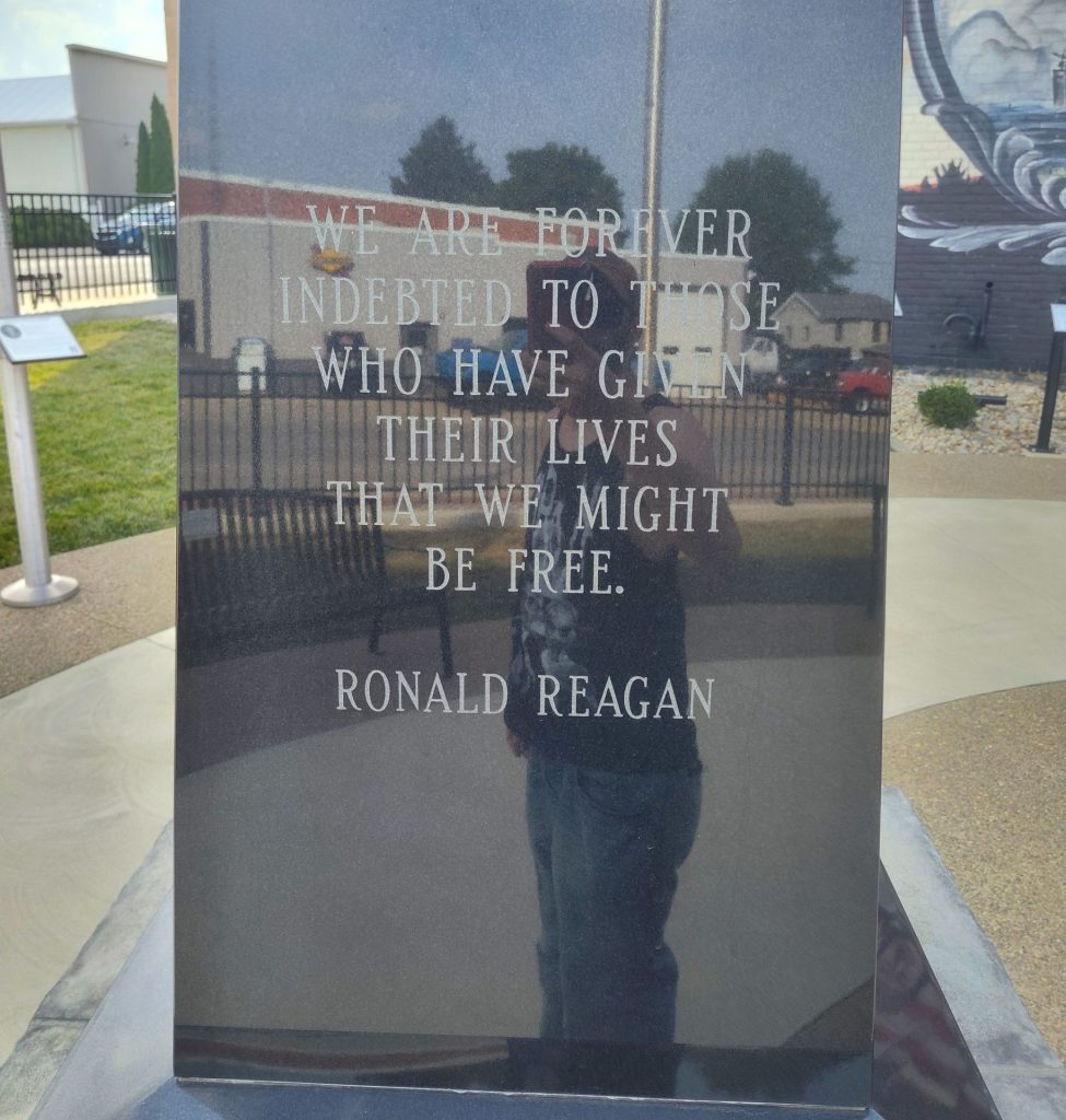 NEW WASHINGTON AREA ALL VETERANS MEMORIAL SIDE D