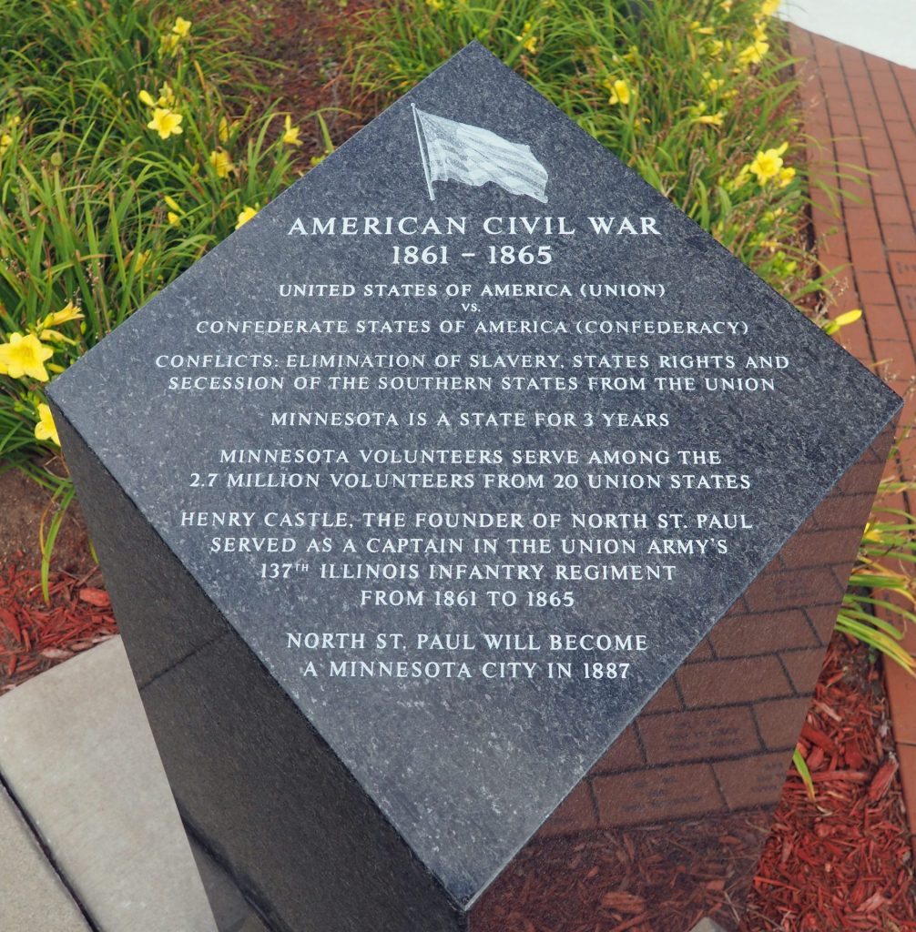 NORTH ST. PAUL AMERICAN CIVIL WAR MEMORIAL