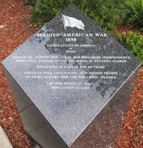 NORTH ST. PAUL SPANISH-AMERICAN WAR MEMORIAL