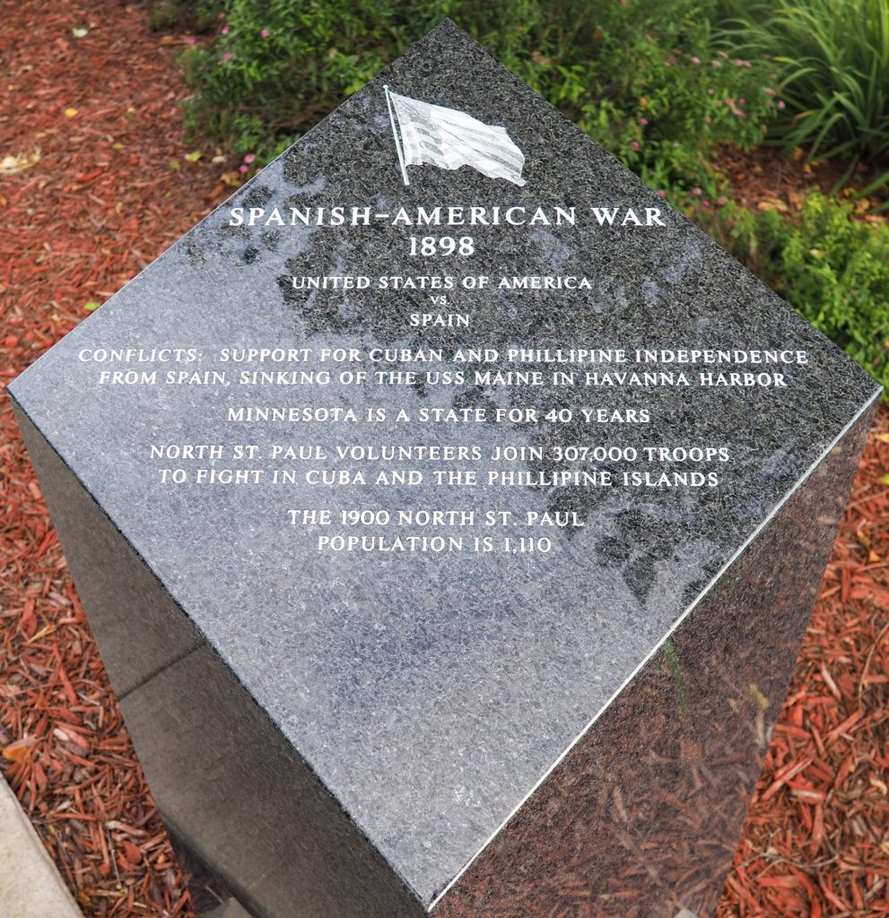 NORTH ST. PAUL SPANISH-AMERICAN WAR MEMORIAL