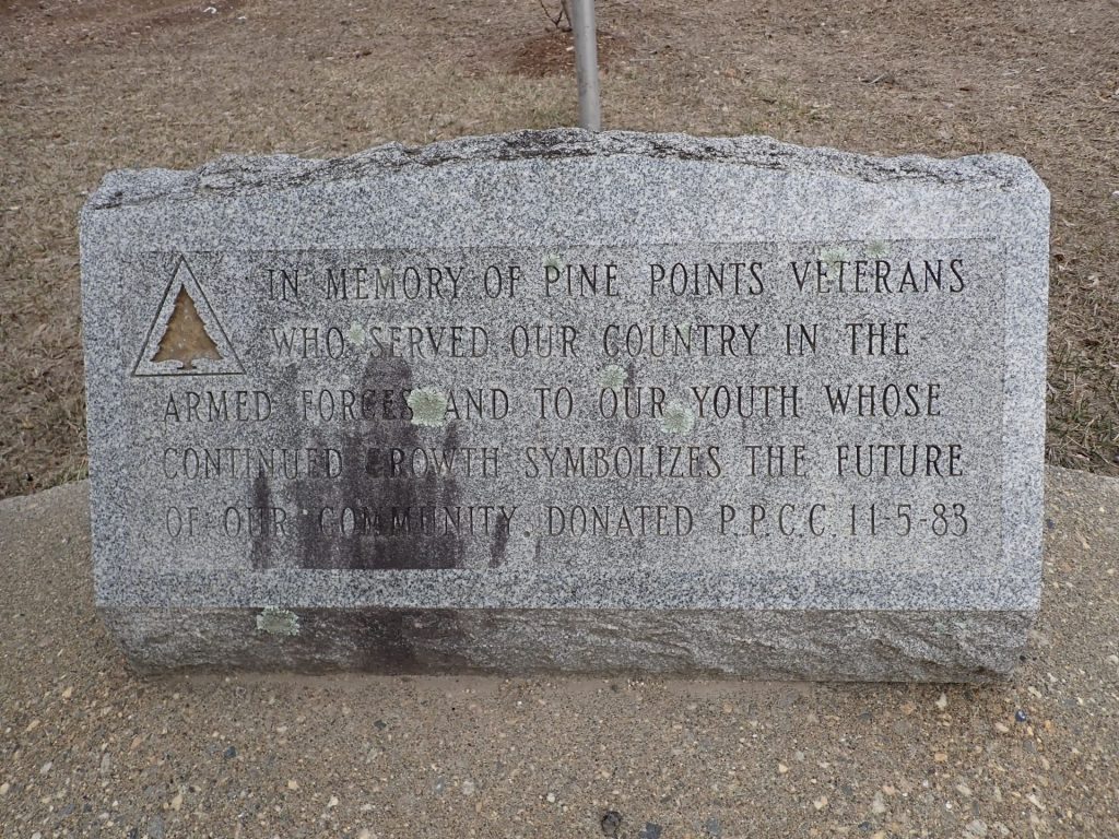 PINE POINTS VETERANS MEMORIAL