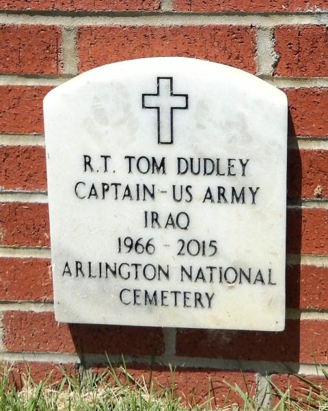 R.T. TOM DODLEY WAR MEMORIAL CEMETERY STONE