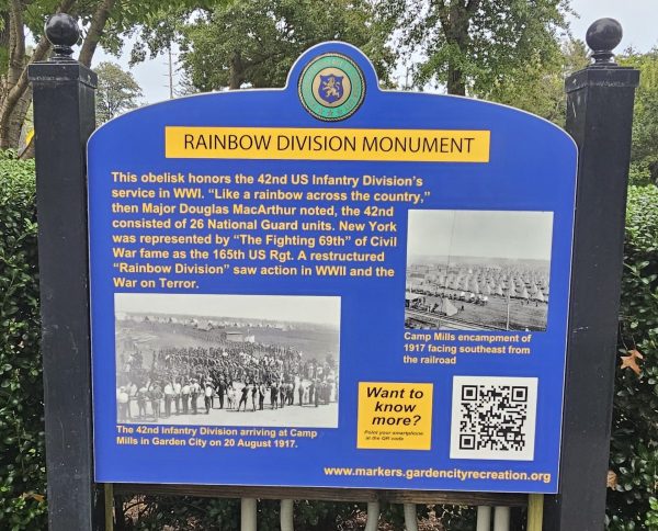 RAINBOW DIVISION MONUMENT MARKER