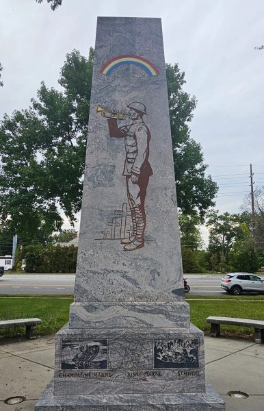 RAINBOW DIVISION MONUMENT SIDE C