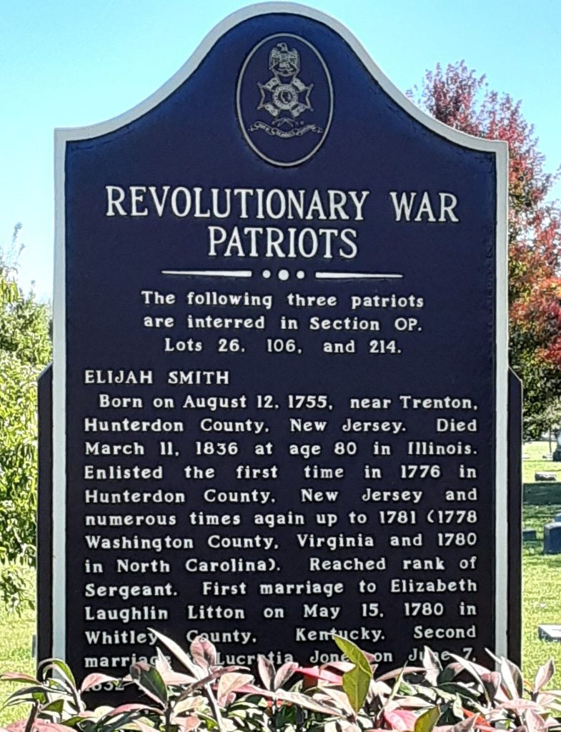 REVOLUTIONARY WAR PATRIOTS MEMORIAL MARKER FRONT JACKSONVILLE