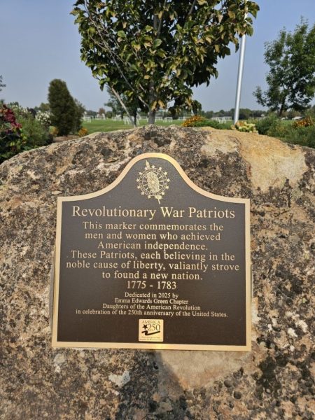 REVOLUTIONARY WAR PATRIOTS MEMORIAL MARKER MERIDIAN