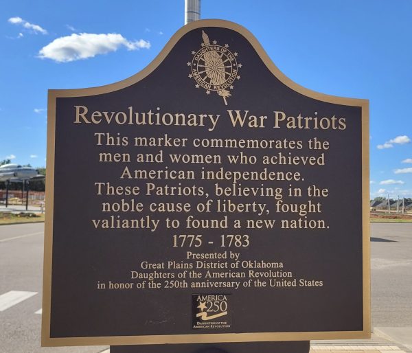 REVOLUTIONARY WAR PATRIOTS MEMORIAL MARKER WEATHERFORD