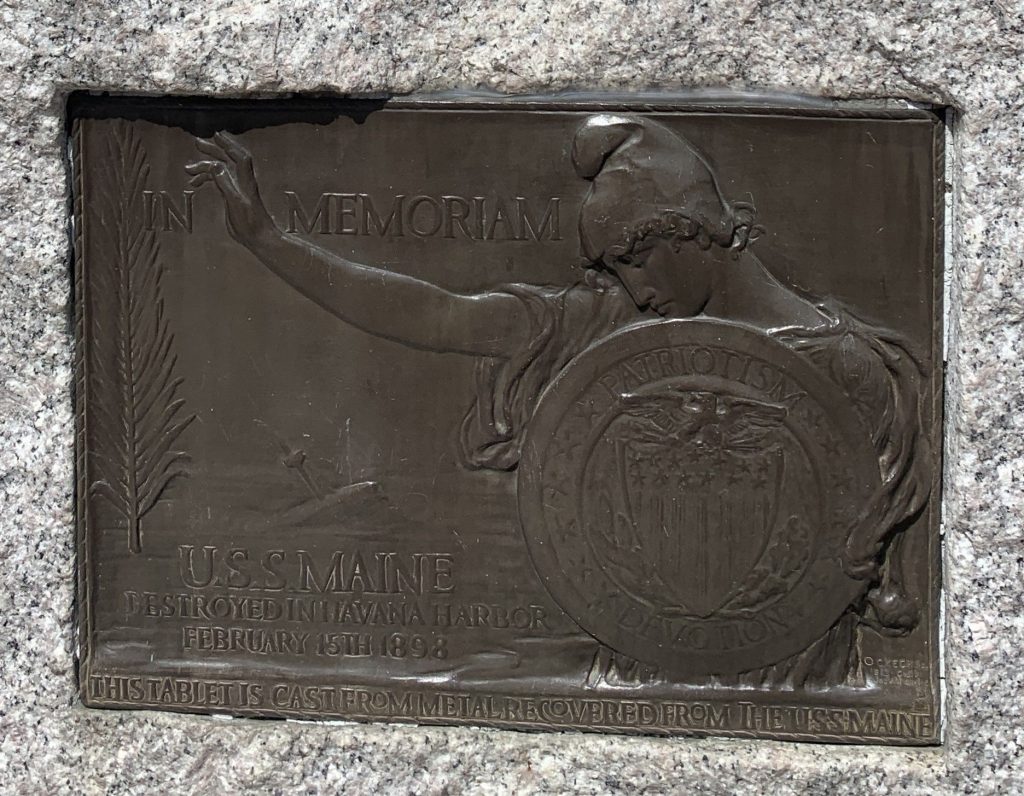 S-J RYAN CAMP NO. 7 SPANISH WAR VETERANS MEMORIAL PLAQUE E