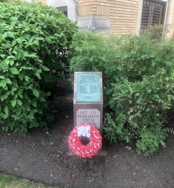 SAINT BERNARDINE PARISH WORLD WAR II SUPREME SACRIFICE MEMORIAL
