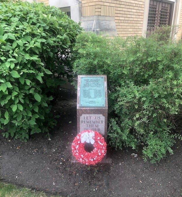 SAINT BERNARDINE PARISH WORLD WAR II SUPREME SACRIFICE MEMORIAL