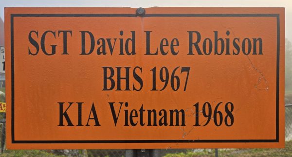 SGT DAVID LEE ROBINSON WAR MEMORIAL PLAQUE