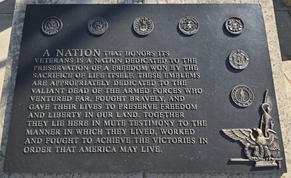 SHIELDSVILLE VETERANS MEMORIAL PLAQUE B