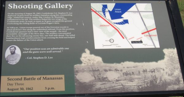 SHOOTING GALLERY WAR MEMORIAL PANEL