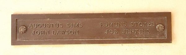 SOLDIERS OF THE AMERICAN REVOLUTION BURIED IN MORGAN COUNTY MEMORIAL PLAQUE B