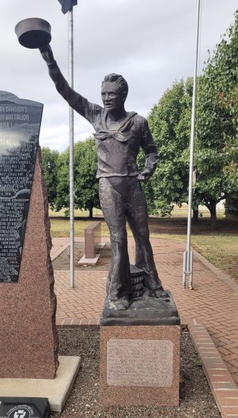 THE 36TH INFANTRY DIVISION’S 132ND MACHINE GUN BATTALION MEMORIAL STATUE B
