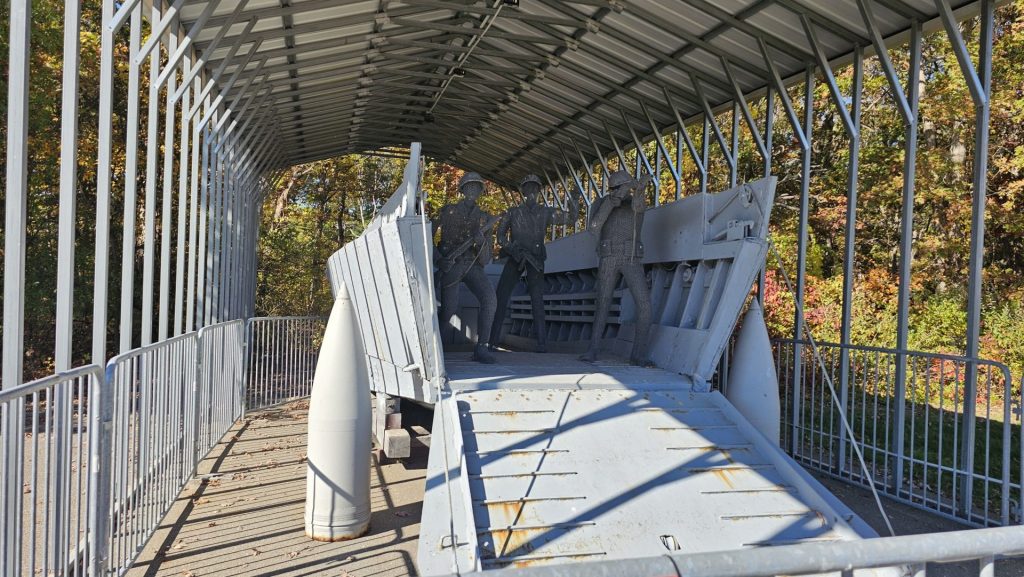 THE HIGGINS BOAT WAR MEMORIAL