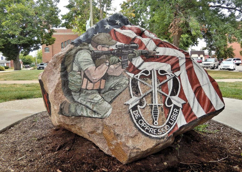 THE JEFFERSON COUNTY FREEDOM ROCK VETERANS MEMORIAL SIDE B