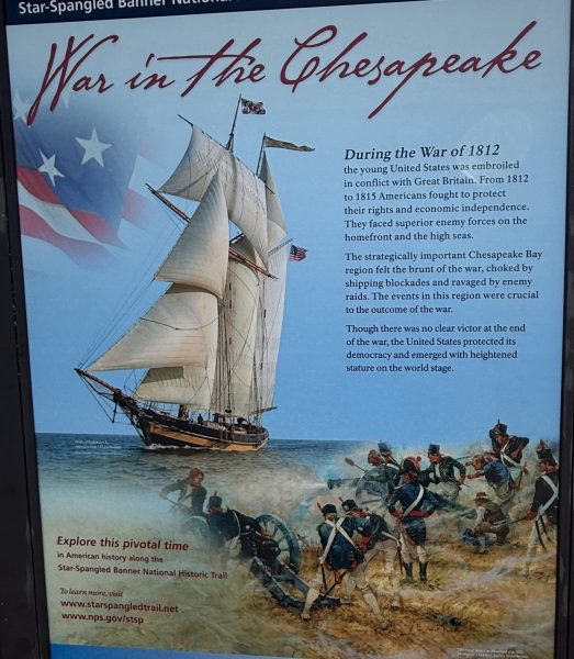 WAR IN THE CHESAPEAKE MEMORIAL PANEL SOLOMONS