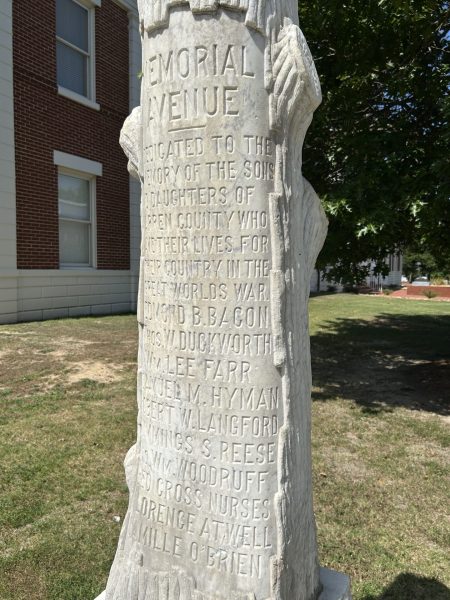 WARREN COUNTY MEMORIAL AVENUE STONE B