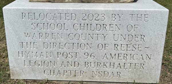 WARREN COUNTY MEMORIAL AVENUE STONE D