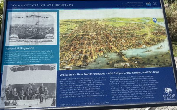WILMINGTON’S CIVIL WAR IRONCLADS MEMORIAL PANEL