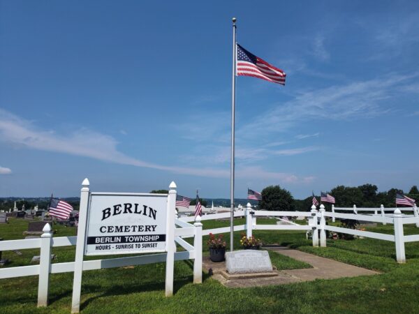 BERLIN CEMETERY “SOME GAVE ALL” WAR MEMORIAL