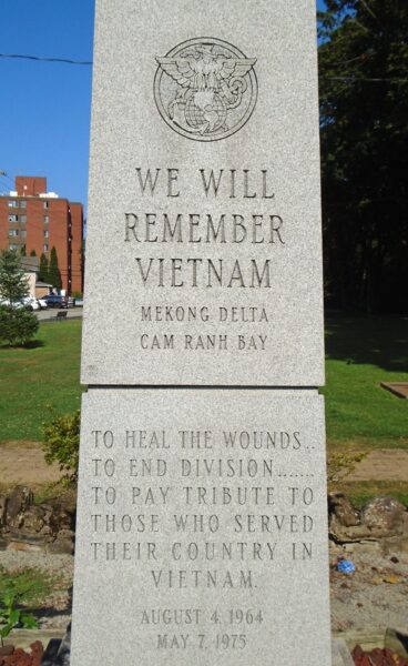 BRACKENRIDGE WE WILL REMEMBER VIETNAM WAR MEMORIAL SIDE A
