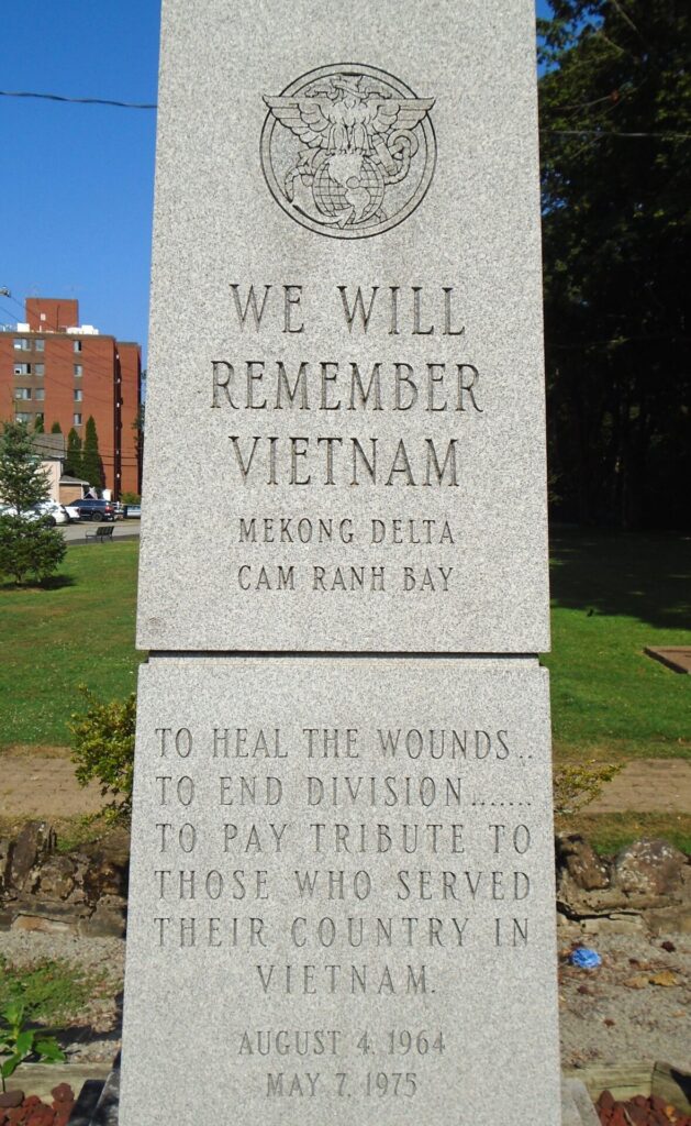 BRACKENRIDGE WE WILL REMEMBER VIETNAM WAR MEMORIAL SIDE A