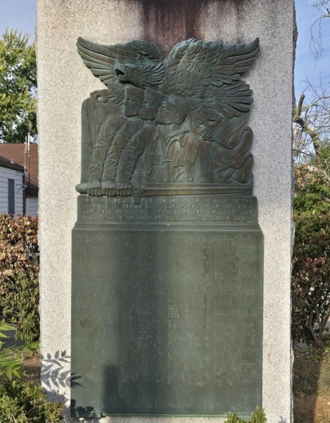 3RD DISTRICT OF ROSS TOWNSHIP WORLD WAR II MEMORIAL PLAQUE