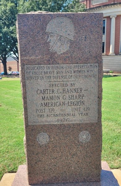 AMERICAN LEGION POST 129 VETERANS MEMORIAL FRONT