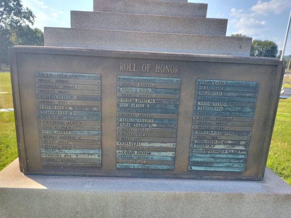 AMERICAN LEGION POST NO. 59 WORLD WARS I & II MEMORIAL PLAQUE C