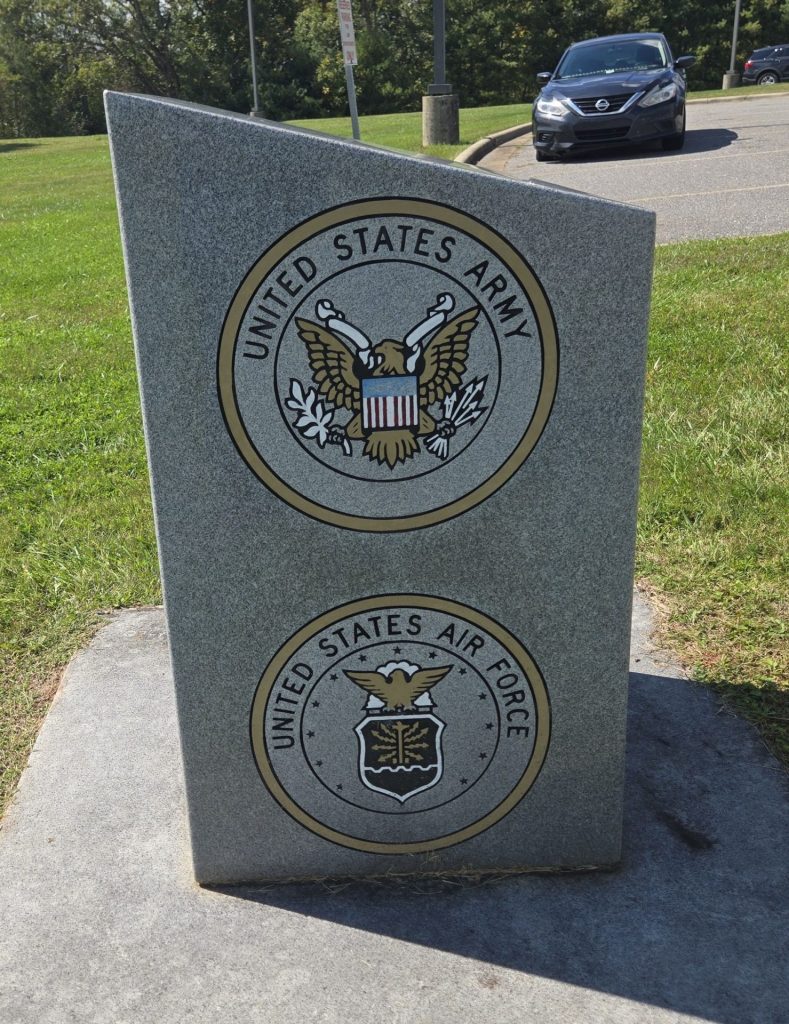 BAKERSVILLE HONORING THOSE WHO SERVED MEMORIAL SIDE C