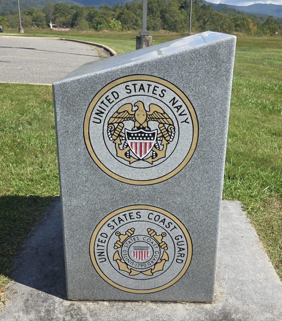 BAKERSVILLE HONORING THOSE WHO SERVED MEMORIAL SIDE D