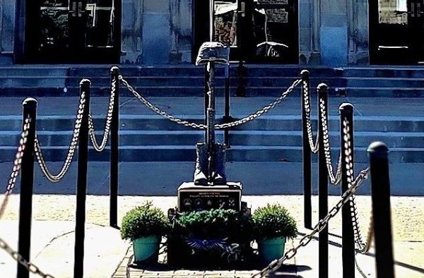 BROWN COUNTY FALLEN VETERANS MEMORIAL BATTLEFIELD CROSS