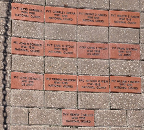 BROWN COUNTY FALLEN VETERANS MEMORIAL BRICKS SECTION A