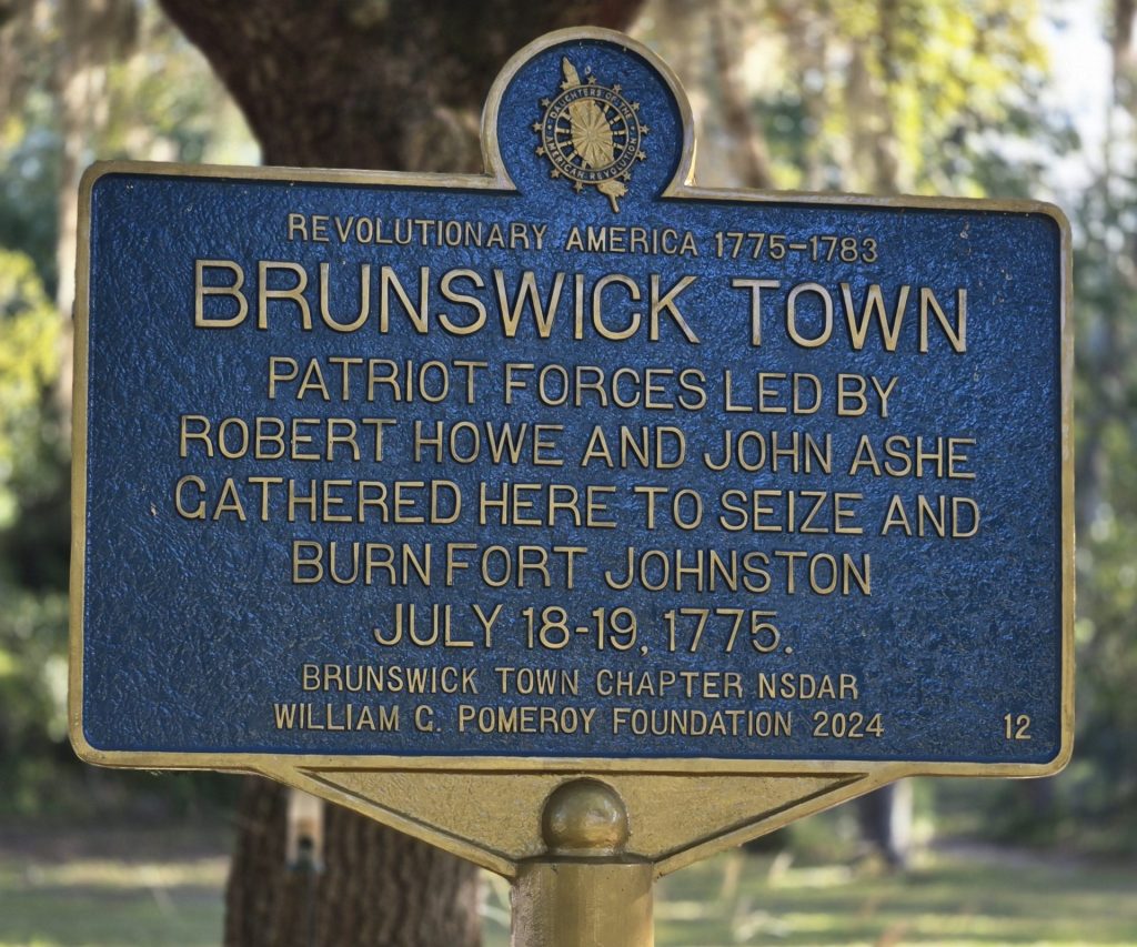 BRUNSWICKTOWN REVOLUTIONARY WAR MEMORIAL MARKER