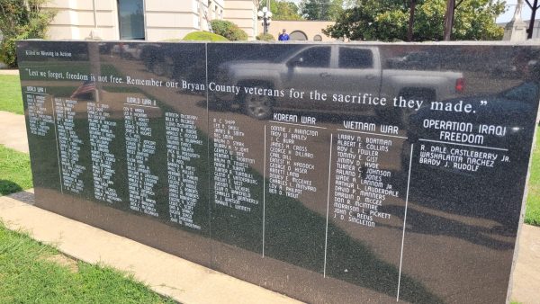 BRYAN COUNTY VETERANS WAR MEMORIAL