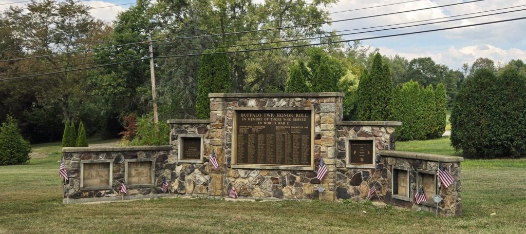 BUFFALO TWP. HONOR ROLL VETERANS MEMORIAL