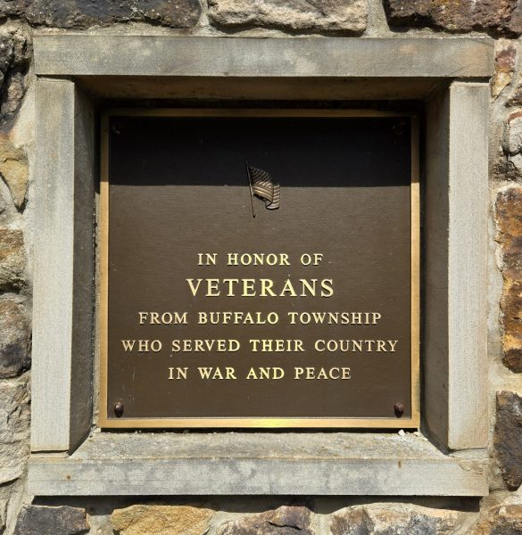 BUFFALO TWP. HONOR ROLL VETERANS MEMORIAL PLAQUE B