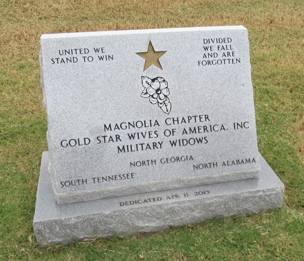 CHATTANOOGA NATIONAL CEMETERY GOLD STAR WIVES MEMORIAL