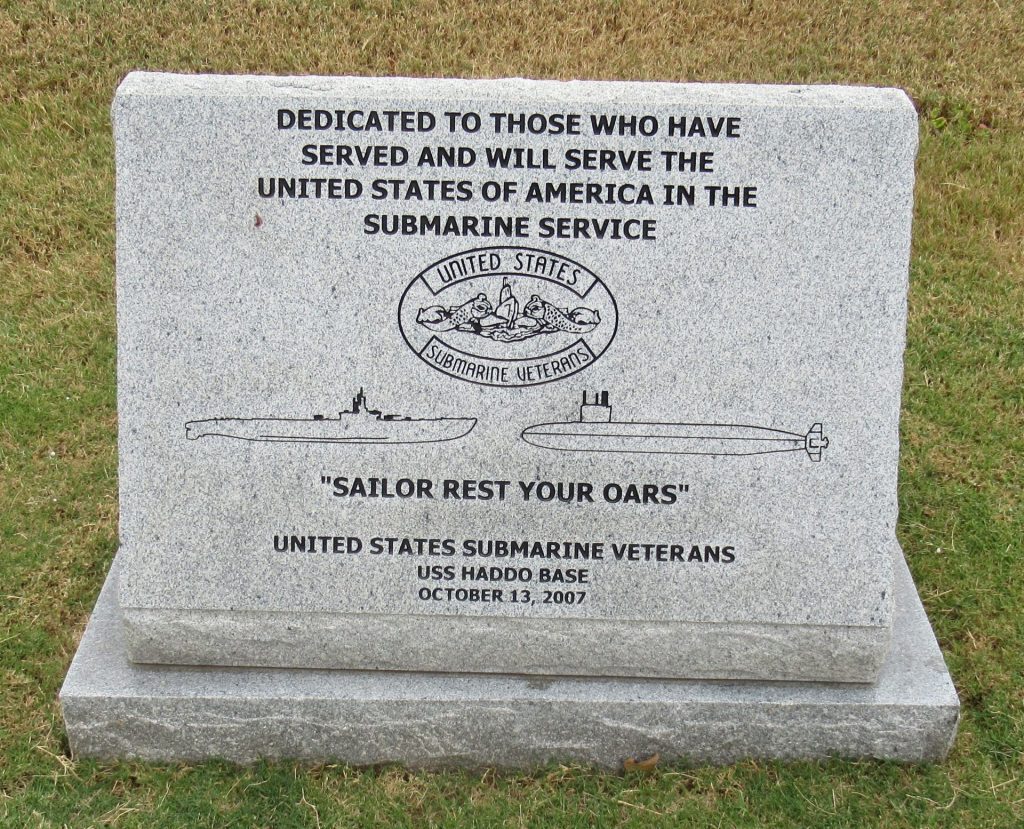 CHATTANOOGA NATIONAL CEMETERY SUBMARINE SERVICE WAR MEMORIAL