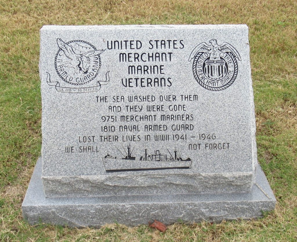 CHATTANOOGA NATIONAL CEMETERY UNITED STATES MERCHANT MARINE VETERANS MEMORIAL