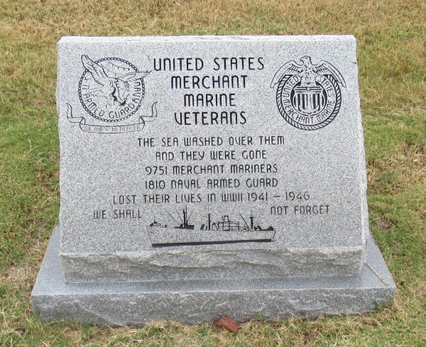 CHATTANOOGA NATIONAL CEMETERY UNITED STATES MERCHANT MARINE VETERANS MEMORIAL