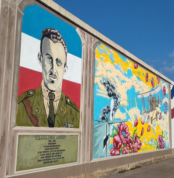 COL WILLIAM C. LAMBERT WORLD WAR MEMORIAL MURAL