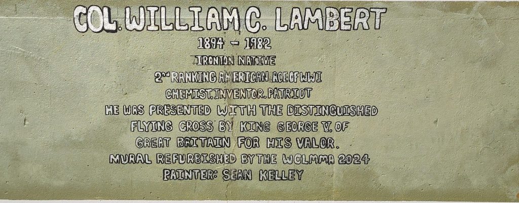 COL WILLIAM C. LAMBERT WORLD WAR MEMORIAL MURAL SECTION A